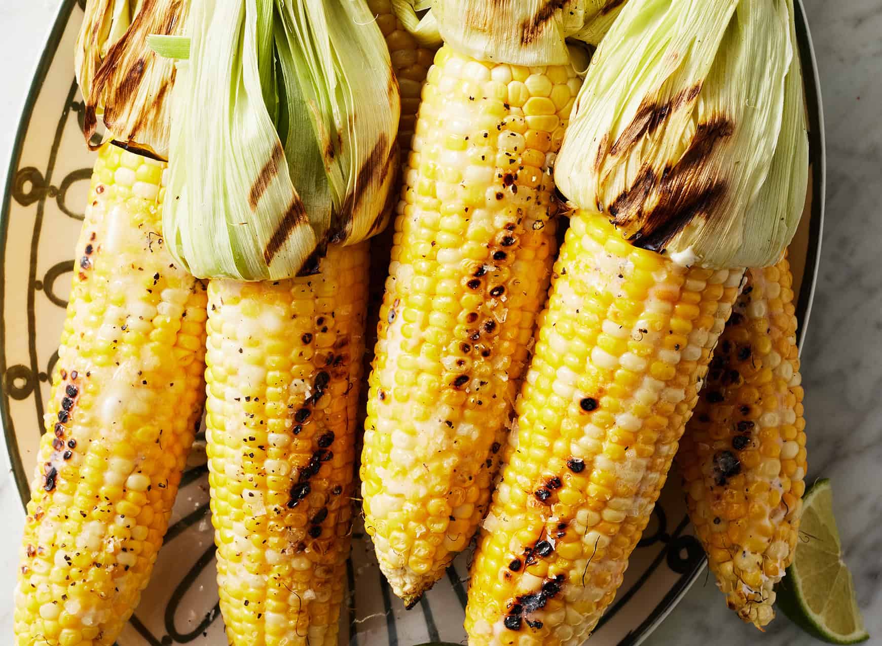 Father's Day grilling recipes - grilled corn on the cob