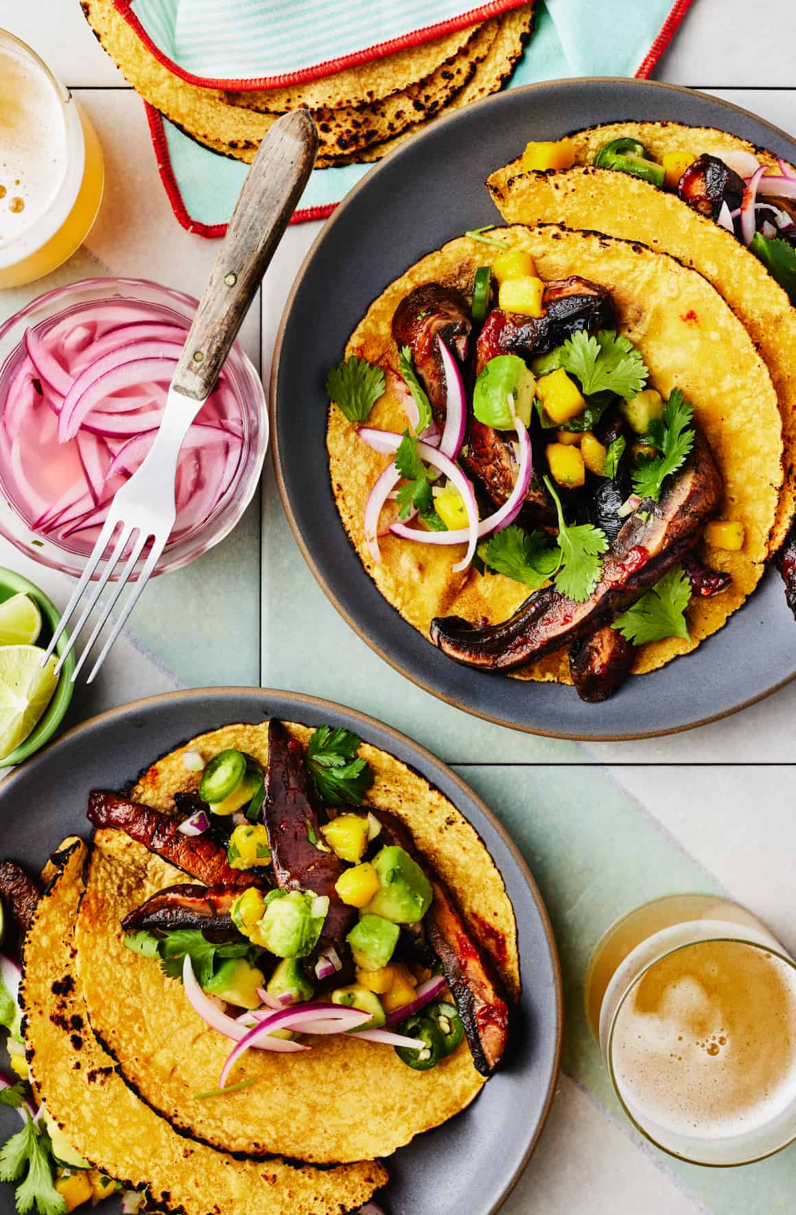 Mushroom tacos