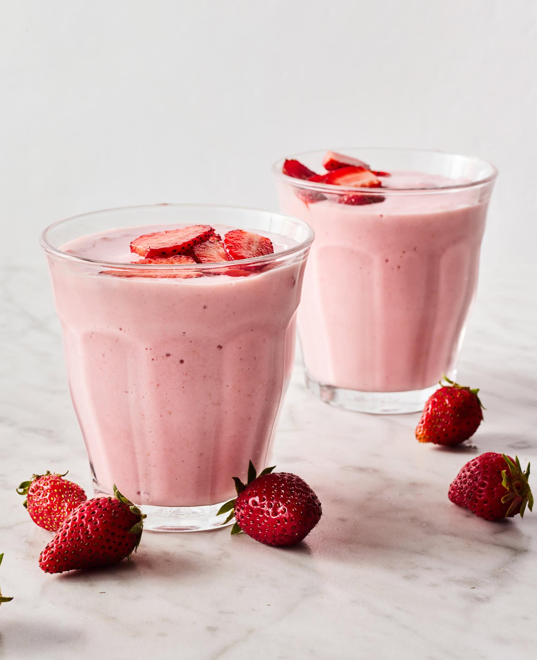 Strawberry banana smoothie